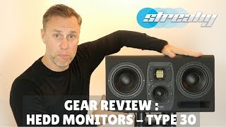 Video thumbnail for HEDD MONITORS TYPE 30 - SPEAKER REVIEW by Streaky
