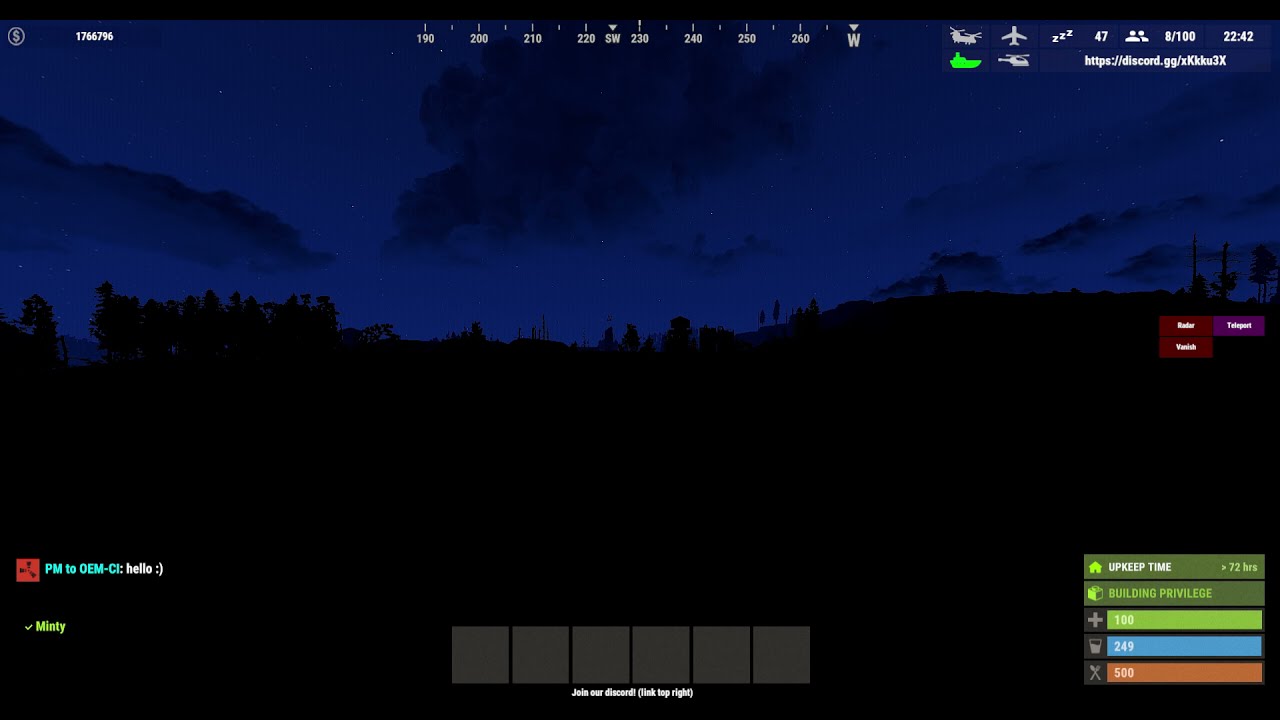 Command Private Messages - Invicta Rust