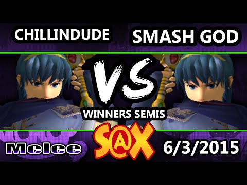 S@X - Liquid Chillindude (Marth) vs VGz | Smash GOD SSBM Winners Semis - Smash Melee