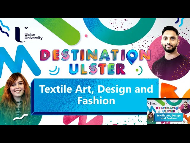 Textile Art, Design and Fashion
