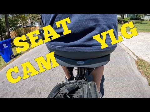 YLG Oversized Comfort Bike Seat ~ Seat Cam