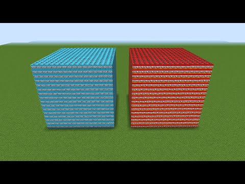 4096 snow tnt vs 4096 fire tnt