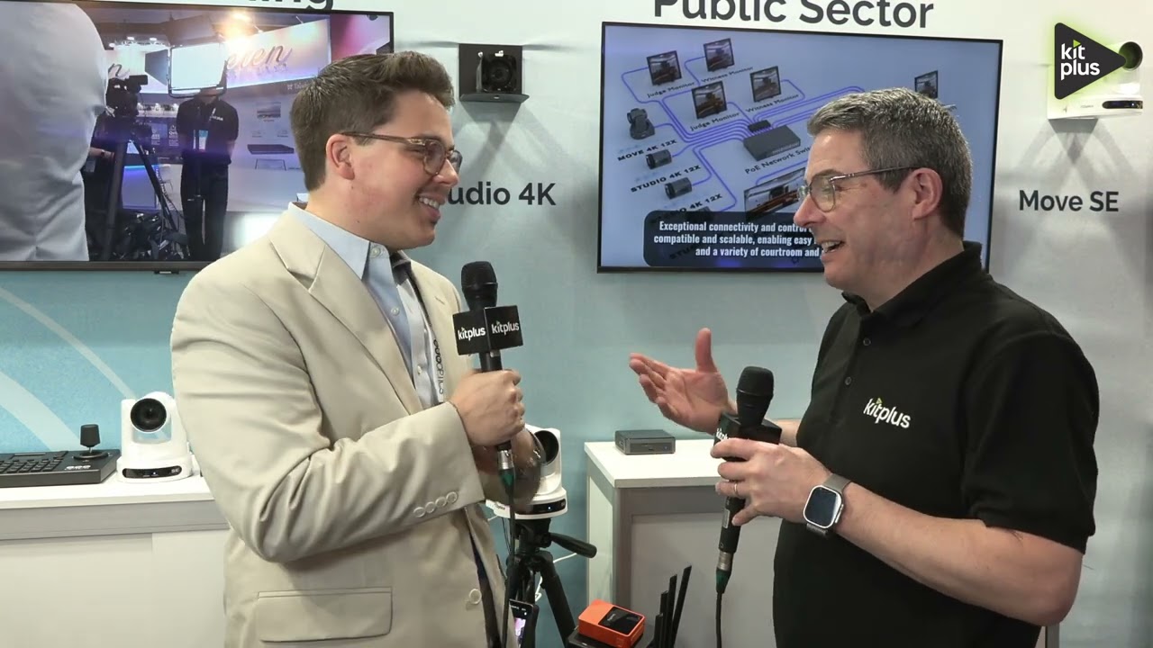 PTZOptics Power+Link Wireless PoE Demo | ISE 2026
