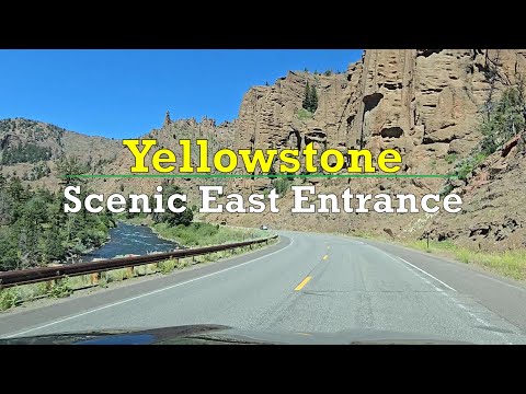 YELLOWSTONE EAST ENTRANCE | Driving Buffalo Bill Cody Scenic Byway | Shoshone National Forest