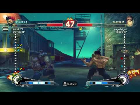 SSF4 - Tokido (Akuma) vs. Mago (FeiLong)