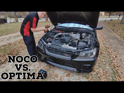 Noco NLP30 Battery vs. Optima Battery on Lexus IS300  NLP30 Review