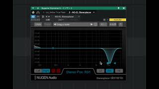 Video thumbnail for Stereoplacer Elements Sound Test  by NUGEN Audio(No Taking) by 誰得ギターDTMプラグインch