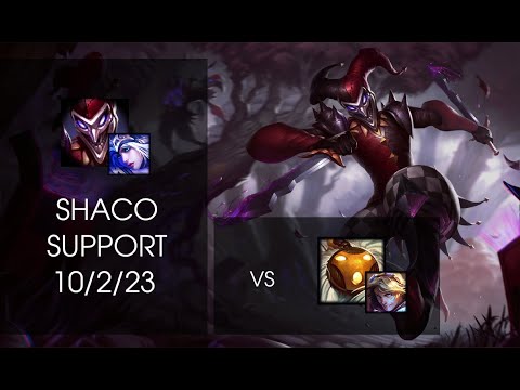 Shaco Support vs Bard - Season 11 - 10/2/23