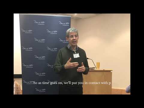 David Nott at the April 2019 STAE Course
