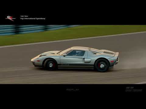 2006 Ford GT40 Drifting /Power-slide on Fuji International Speedway (2 Laps)