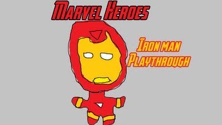 preview picture of video 'Marvel Heroes - Iron Man Playthrough Part 9 - Taking a Trip Back Home'
