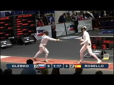 Belfast World Championships 2009 JME - L32 - Glebko RUS v Rosello ESP