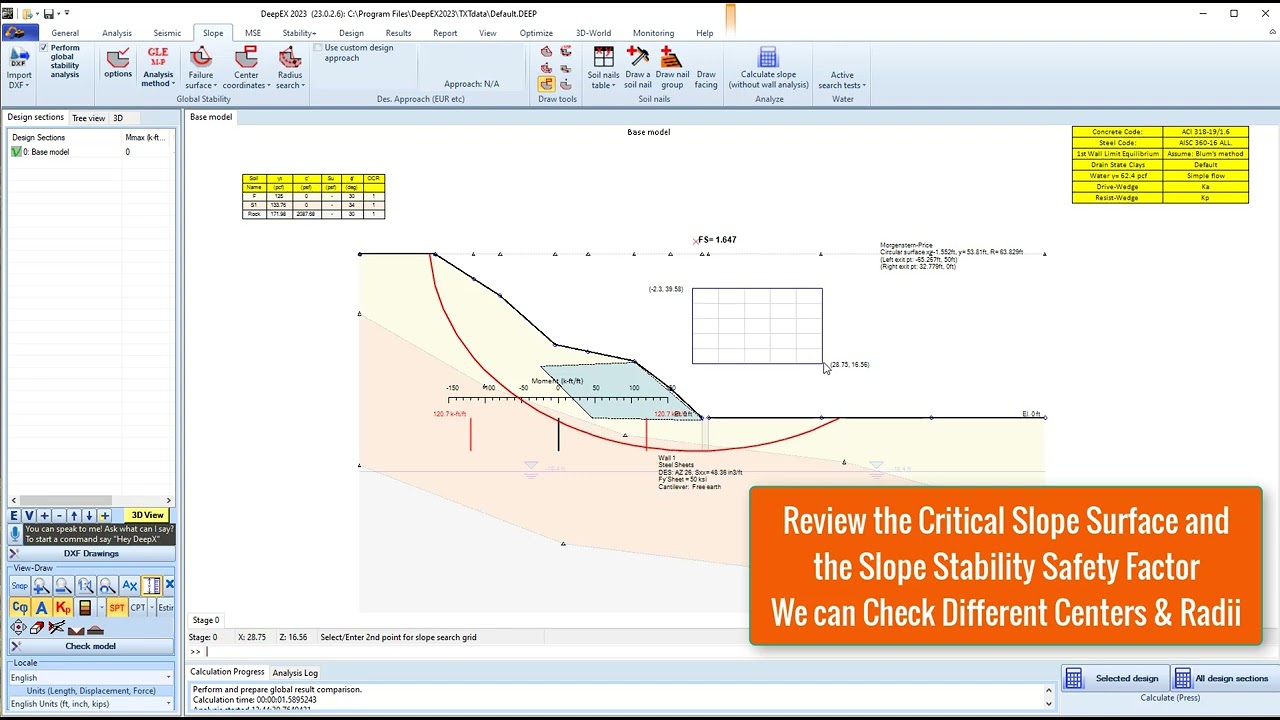 DeepEX : Slope Stability Analysis