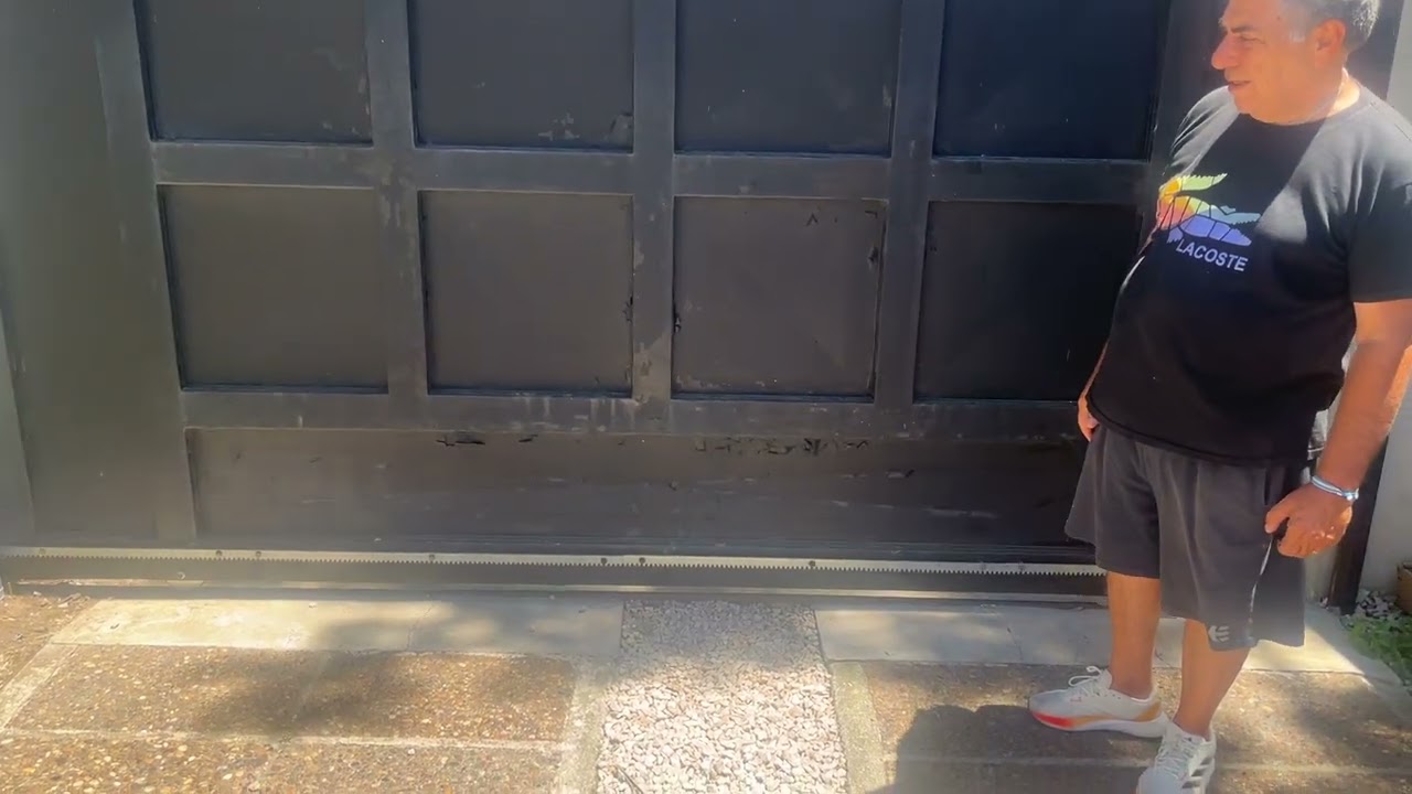 Trabajo realizado - portón automático
