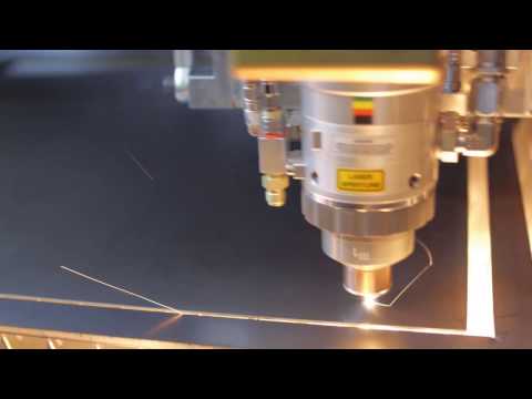 Fastest Cutting LASER - 12kW Fiber Laser by Piranha-Whitney