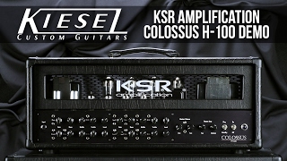 Video thumbnail for Kiesel Guitars - Dan Sugarman - KSR Colossus Demo by Kiesel Guitars