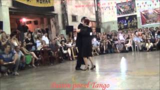 MARIA NIEVES y PANCHO MARTINEZ PEY Bailando la Milonga DE ANTAÑO en la MILONGA DEL MORAN