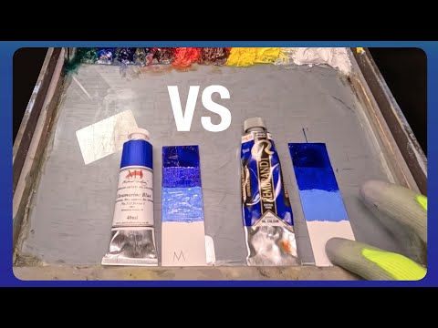 Michael Harding VS Rembrandt - Ultramarine Blue