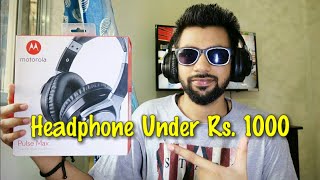 Video thumbnail for MOTOROLA PULSE MAX HEADPHONE UNBOXING... by Jolwin Dias