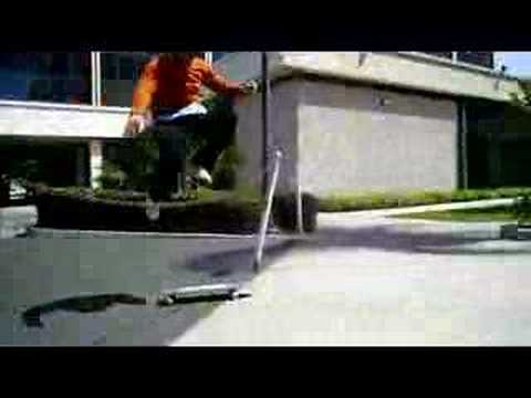 gonz slams on a hippy-jump