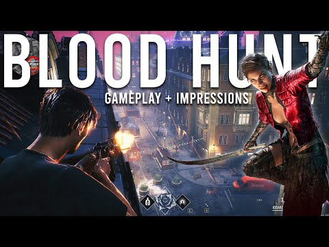 Bloodhunt Gameplay and Impressions - NEW Battle Royale!