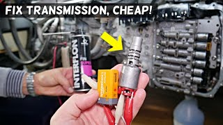 HOW TO CLEAN TRANSMISSION SOLENOID ON HYUNDAI SONATA ELANTRA SANTA FE TUCSON VELOSTER ACCENT