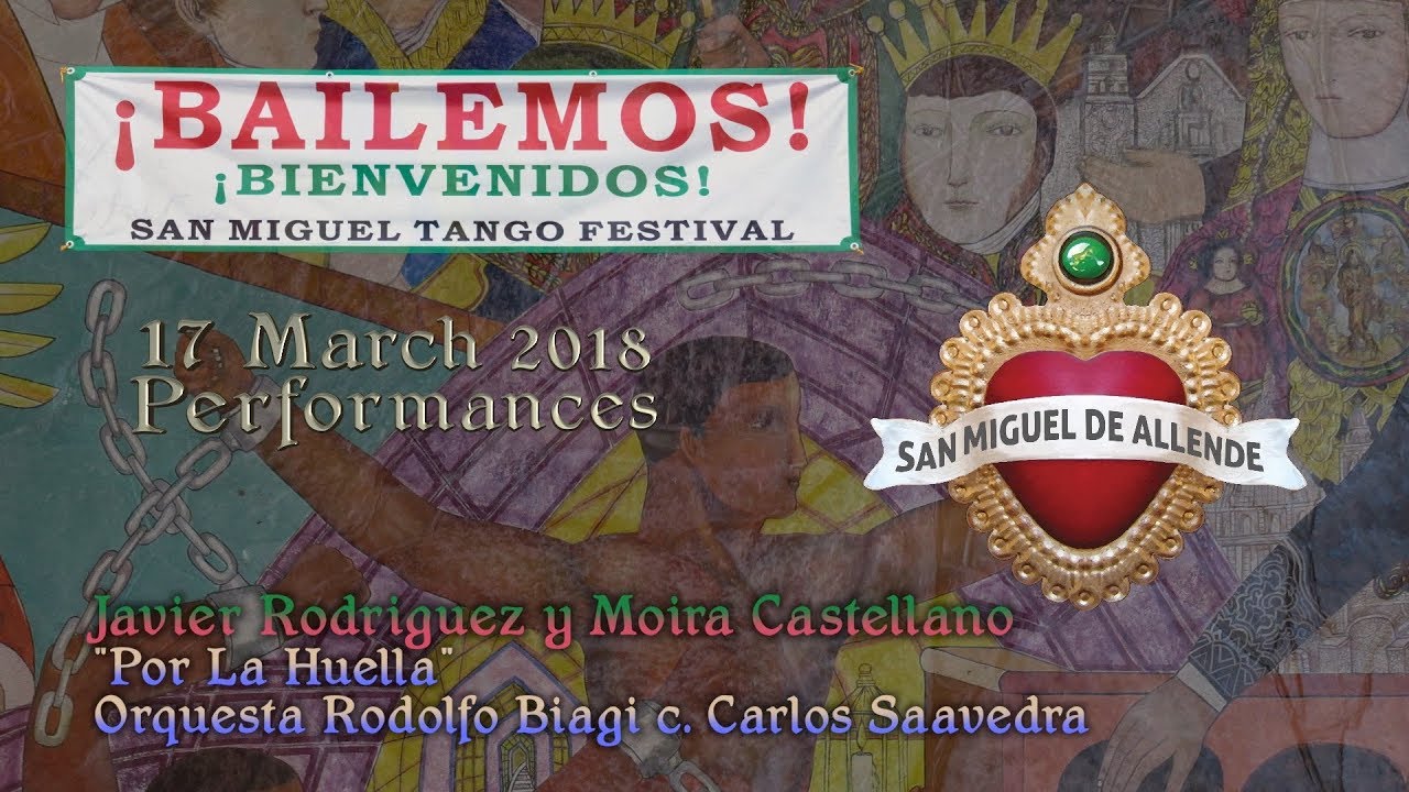 Video thumbnail for Javier Rodriguez y Moira Castellano "Por La Huella" Orq. Rodolfo Biagi c. Carlos Saavedra SMA 2018