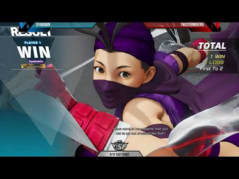 r/SF Weekly Dumpster Fire - Spabobin (Ibuki) vs TwistedRivera (Alex)