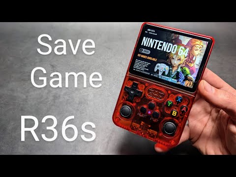 So speichern Sie das Spiel auf der R36s-Spielkonsole