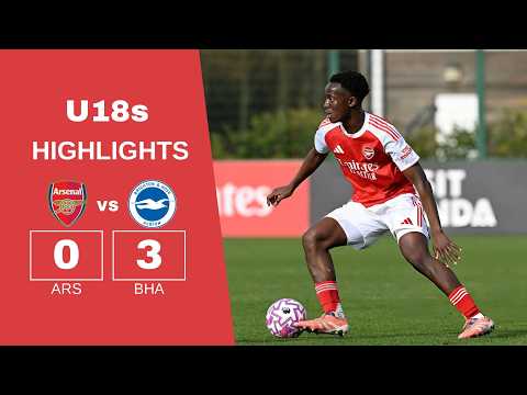 아스날 U18 0-3 브라이튼 U18 | 젊은 건너스, 아쉬운 패배 | U18 프리미어리그 하이라이트