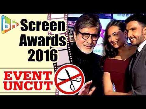 Amitabh Bachchan | Ranveer Singh | Sonakshi Sinha at 22nd Annual Star Screen Awards Full UNCUT Event 