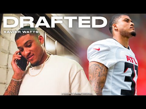 Xavier Watts | NFL Draft Day | Atlanta Falcons | "Let's Do It!"