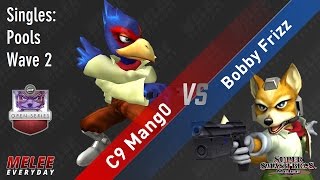 UGC Smash Open - C9 Mango (Falco) vs. Bobby Frizz (Fox) - SSBM - Singles, Pools Wave 2
