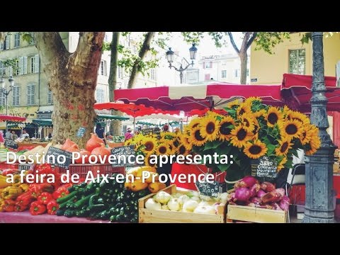 Aix-en-Provence - um passeio pela feira