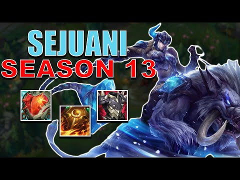 SEJUANI JUNGLE - ULTRA TANKY!! How to play Seju S13