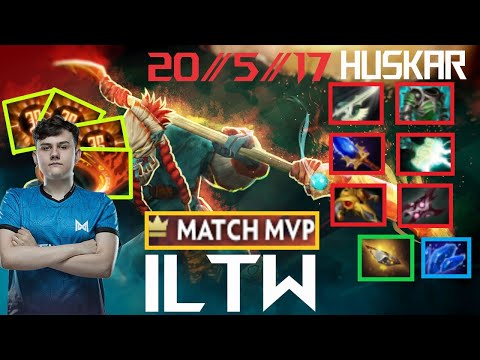 iLTW Huskar Carry Gameplay Patch 7.31b - Dota 2 Full Gameplay player perspective