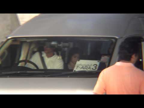 [Fancam][120602] T-ara Jiyeon On Van @Suvarnabhumi airport Part6