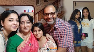 Actress Aishwarya Bhaskaran Family Members with Hu