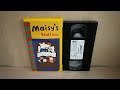 Opening To Maisy S Bedtime 1999 VHS