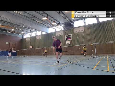 CAMILO BORST vs ANTON FLOSBACH German 4th League 2021
