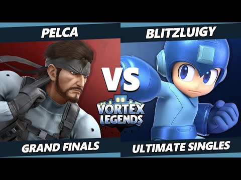 Vortex Legends 21 GRAND FINALS - Pelca (Snake) Vs. BlitzLuigy (Mega Man) SSBU Smash Ultimate