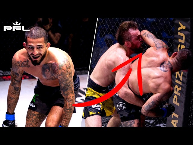 PFL’s Nastiest Elbow Finishes | Van Steenis, Sergio Pettis & More