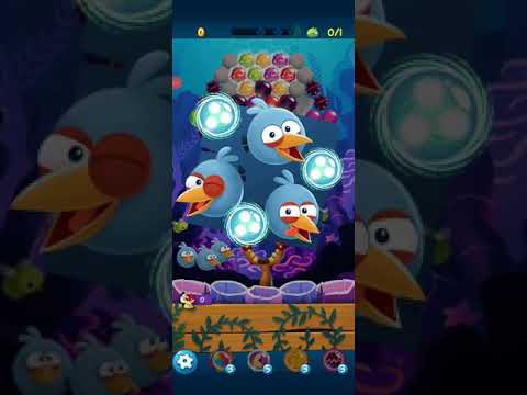 Angry birds pop bubble shooter HARD LEVEL 222 3 STARS NO BOOSTER