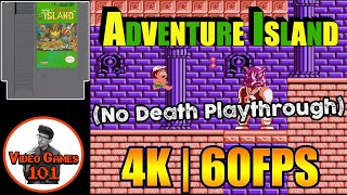 Adventure Island | No Death Playthrough | 4K 60FPS | Video Games 101