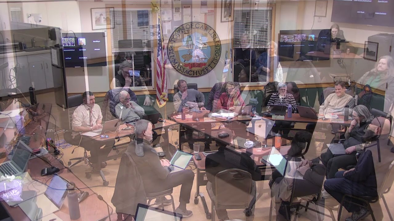 Carlisle Select Board Meeting  February 11, 2025