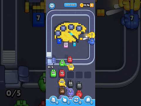 Pixel Flow Level 2363 Walkthrough