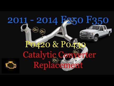 2011-2014 Ford F250 F350 Magnaflow Catalytic Converter Replacement 52297 P0420 P0430 6.2