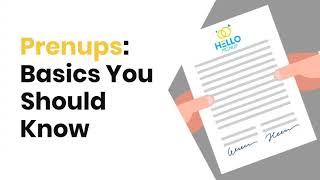 Basics of Prenups - What is a Prenuptial Agreement