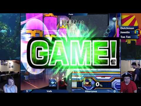 Super Cyberzone 2: Valk (Samus) vs Hilarryous (Ike) Pools
