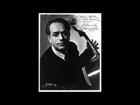 Gaspar Cassado - Julius Rontgen Cello Concerto #2 (1909) Walter Boer, Omroep Orchestra 1959 